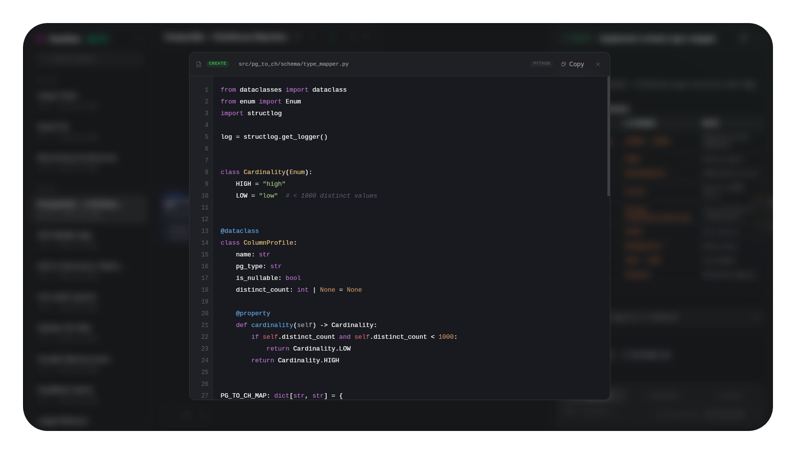Issue feedback and state machine card